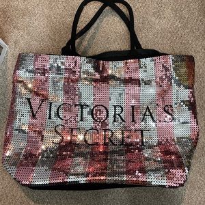 Victoria’s Secret sequin tote